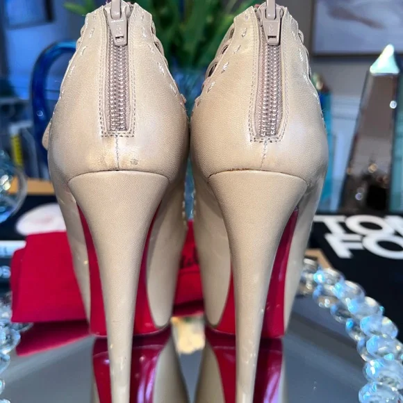 Christian Louboutin Zoulou Strappy Platform Heels 160 - Picture 6 of 17